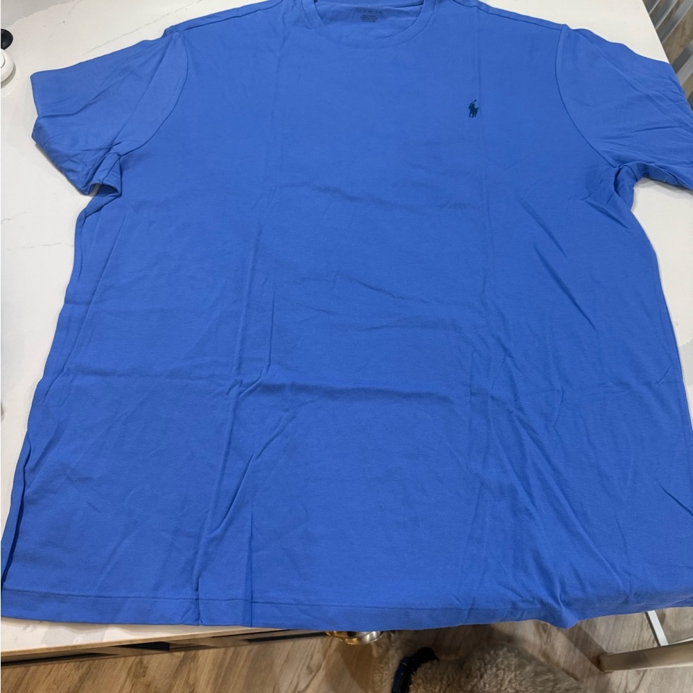 Polo by Ralph Lauren Men's Blue Tee